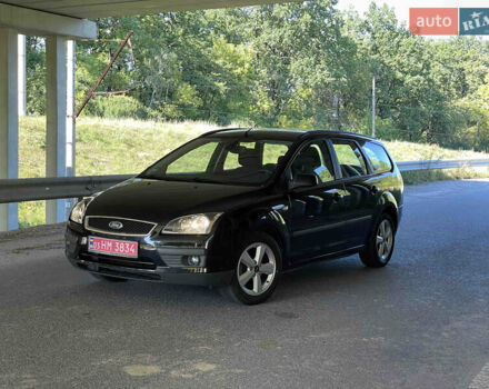 Черный Форд Фокус, объемом двигателя 1.6 л и пробегом 206 тыс. км за 4700 $, фото 2 на Automoto.ua