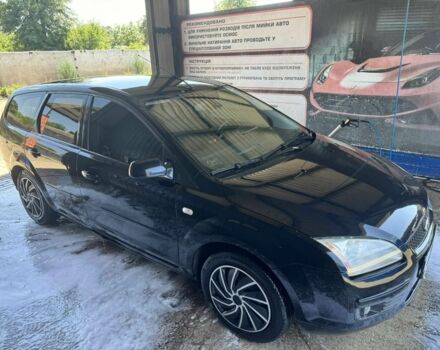 Черный Форд Фокус, объемом двигателя 2 л и пробегом 300 тыс. км за 4500 $, фото 1 на Automoto.ua