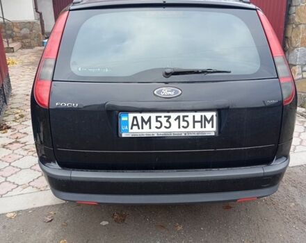 Черный Форд Фокус, объемом двигателя 1.6 л и пробегом 250 тыс. км за 4700 $, фото 2 на Automoto.ua