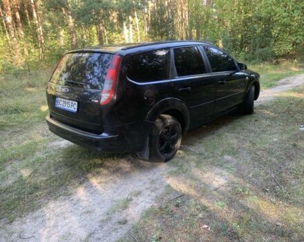 Черный Форд Фокус, объемом двигателя 1.6 л и пробегом 287 тыс. км за 4100 $, фото 2 на Automoto.ua