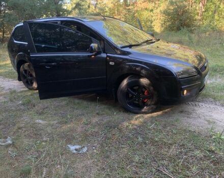 Черный Форд Фокус, объемом двигателя 1.6 л и пробегом 287 тыс. км за 4100 $, фото 1 на Automoto.ua