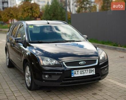 Форд Фокус 2007 в Ивано-Франковске на Automoto.ua Черный Форд Фокус, объемом двигателя 1.6 л и пробегом 210 тыс. км за 5200 $, фото 5 на Automoto.ua