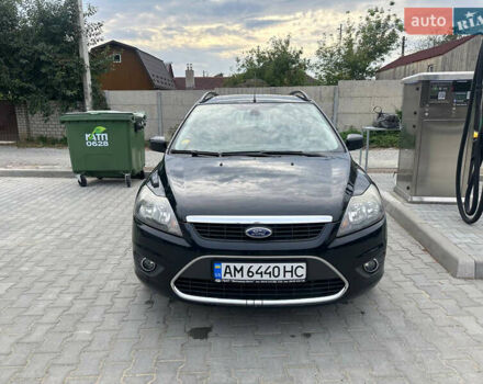 Черный Форд Фокус, объемом двигателя 1.6 л и пробегом 215 тыс. км за 6200 $, фото 2 на Automoto.ua