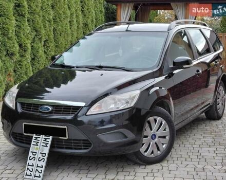 Форд Фокус 2008 в Самборе на Automoto.ua Черный Форд Фокус, объемом двигателя 1.6 л и пробегом 225 тыс. км за 4999 $, фото 2 на Automoto.ua