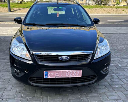 Черный Форд Фокус, объемом двигателя 1.8 л и пробегом 151 тыс. км за 6690 $, фото 1 на Automoto.ua
