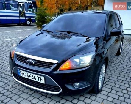 Форд Фокус 2008 в Сколе на Automoto.ua Черный Форд Фокус, объемом двигателя 1.56 л и пробегом 287 тыс. км за 5200 $, фото 1 на Automoto.ua