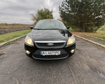 Черный Форд Фокус, объемом двигателя 1.6 л и пробегом 278 тыс. км за 4600 $, фото 6 на Automoto.ua