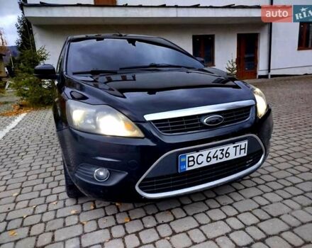 Форд Фокус 2008 в Сколе на Automoto.ua Черный Форд Фокус, объемом двигателя 1.56 л и пробегом 287 тыс. км за 5200 $, фото 2 на Automoto.ua