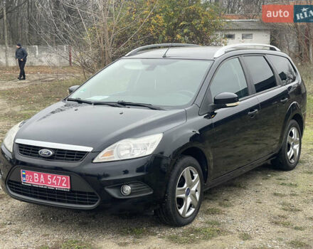 Черный Форд Фокус, объемом двигателя 1.6 л и пробегом 223 тыс. км за 6400 $, фото 2 на Automoto.ua