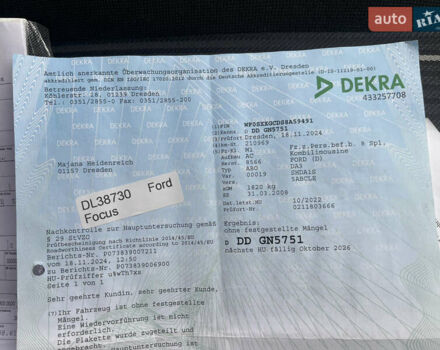 Черный Форд Фокус, объемом двигателя 1.6 л и пробегом 223 тыс. км за 6400 $, фото 61 на Automoto.ua