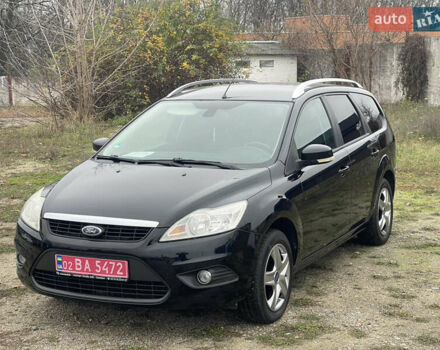 Черный Форд Фокус, объемом двигателя 1.6 л и пробегом 223 тыс. км за 6400 $, фото 1 на Automoto.ua
