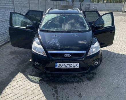 Черный Форд Фокус, объемом двигателя 1.6 л и пробегом 222 тыс. км за 6100 $, фото 3 на Automoto.ua