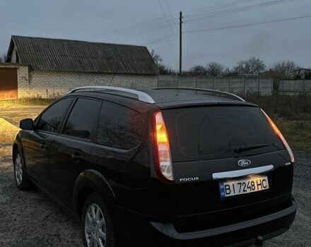 Черный Форд Фокус, объемом двигателя 1.6 л и пробегом 235 тыс. км за 5350 $, фото 2 на Automoto.ua