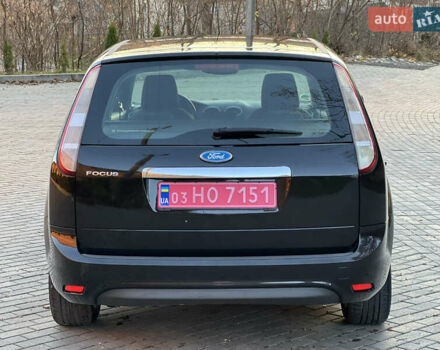 Черный Форд Фокус, объемом двигателя 1.6 л и пробегом 225 тыс. км за 6500 $, фото 4 на Automoto.ua