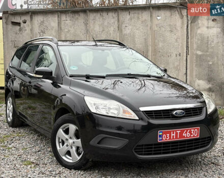 Черный Форд Фокус, объемом двигателя 1.6 л и пробегом 233 тыс. км за 5800 $, фото 7 на Automoto.ua