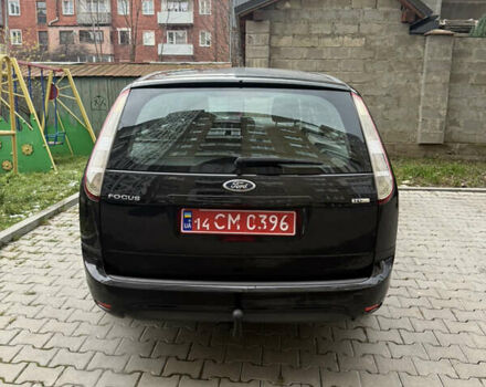 Черный Форд Фокус, объемом двигателя 1.6 л и пробегом 210 тыс. км за 6500 $, фото 2 на Automoto.ua