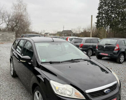 Черный Форд Фокус, объемом двигателя 1.6 л и пробегом 195 тыс. км за 5700 $, фото 1 на Automoto.ua