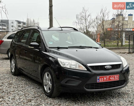 Черный Форд Фокус, объемом двигателя 1.6 л и пробегом 233 тыс. км за 5800 $, фото 2 на Automoto.ua