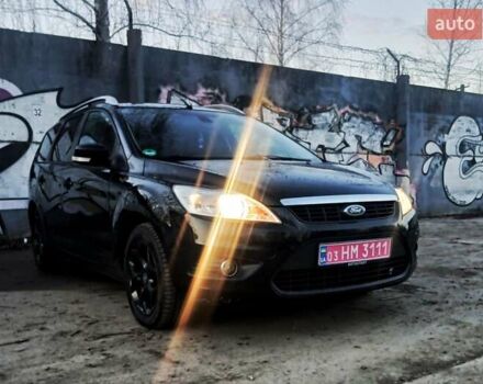 Черный Форд Фокус, объемом двигателя 1.6 л и пробегом 226 тыс. км за 5650 $, фото 1 на Automoto.ua