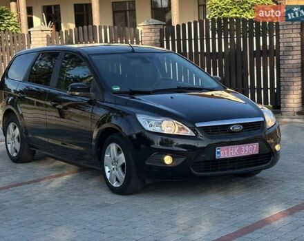 Черный Форд Фокус, объемом двигателя 1.6 л и пробегом 205 тыс. км за 6200 $, фото 2 на Automoto.ua