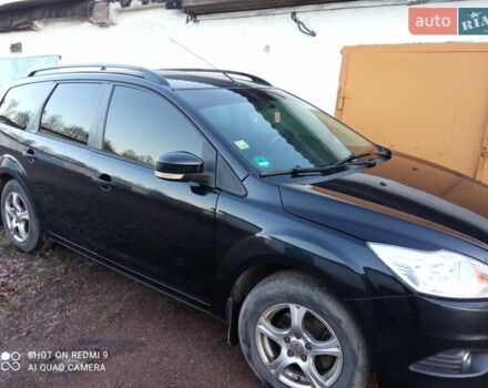 Черный Форд Фокус, объемом двигателя 1.6 л и пробегом 242 тыс. км за 5800 $, фото 2 на Automoto.ua