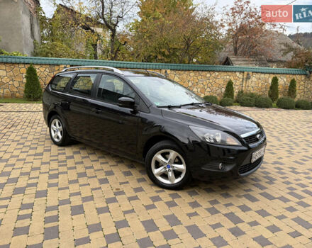 Черный Форд Фокус, объемом двигателя 1.6 л и пробегом 216 тыс. км за 5650 $, фото 1 на Automoto.ua