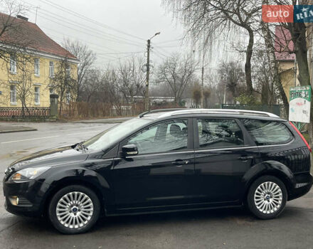Черный Форд Фокус, объемом двигателя 1.6 л и пробегом 242 тыс. км за 6150 $, фото 2 на Automoto.ua
