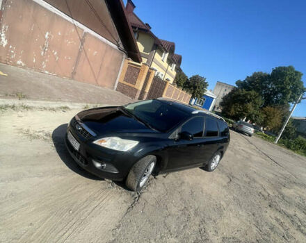 Черный Форд Фокус, объемом двигателя 1.6 л и пробегом 244 тыс. км за 5700 $, фото 3 на Automoto.ua