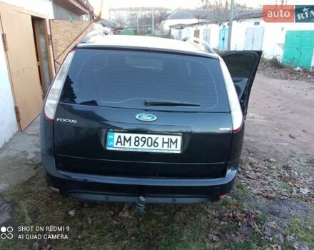 Черный Форд Фокус, объемом двигателя 1.6 л и пробегом 242 тыс. км за 5800 $, фото 9 на Automoto.ua