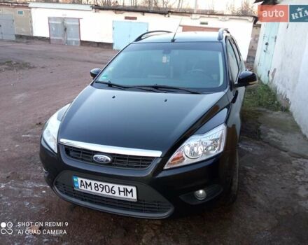 Черный Форд Фокус, объемом двигателя 1.6 л и пробегом 242 тыс. км за 5800 $, фото 6 на Automoto.ua