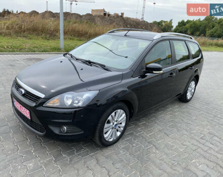 Черный Форд Фокус, объемом двигателя 1.6 л и пробегом 214 тыс. км за 6150 $, фото 2 на Automoto.ua