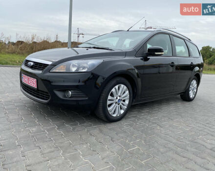 Черный Форд Фокус, объемом двигателя 1.6 л и пробегом 214 тыс. км за 6150 $, фото 3 на Automoto.ua