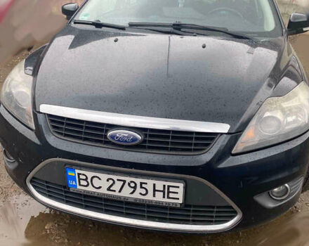 Черный Форд Фокус, объемом двигателя 1.6 л и пробегом 232 тыс. км за 5200 $, фото 1 на Automoto.ua