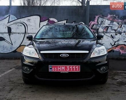 Черный Форд Фокус, объемом двигателя 1.6 л и пробегом 226 тыс. км за 5650 $, фото 3 на Automoto.ua