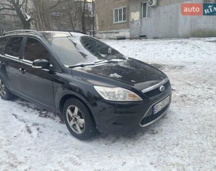 Черный Форд Фокус, объемом двигателя 1.6 л и пробегом 190 тыс. км за 5100 $, фото 1 на Automoto.ua