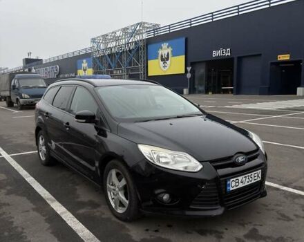 Черный Форд Фокус, объемом двигателя 2 л и пробегом 215 тыс. км за 7700 $, фото 1 на Automoto.ua
