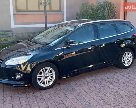 Форд Фокус 2013 у Стрые на Automoto.ua Чорний Форд Фокус, об'ємом двигуна 1.6 л та пробігом 219 тис. км за 9950 $, фото 78 на Automoto.ua