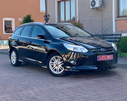 Форд Фокус 2013 у Стрые на Automoto.ua Чорний Форд Фокус, об'ємом двигуна 1.6 л та пробігом 219 тис. км за 9950 $, фото 2 на Automoto.ua