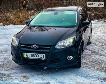 Черный Форд Фокус, объемом двигателя 1.6 л и пробегом 285 тыс. км за 7000 $, фото 1 на Automoto.ua