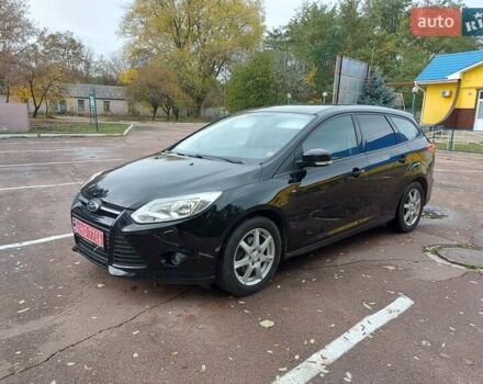 Черный Форд Фокус, объемом двигателя 1.6 л и пробегом 170 тыс. км за 7300 $, фото 2 на Automoto.ua
