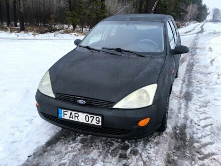 Черный Форд Фокус, объемом двигателя 1.8 л и пробегом 300 тыс. км за 1500 $, фото 1 на Automoto.ua