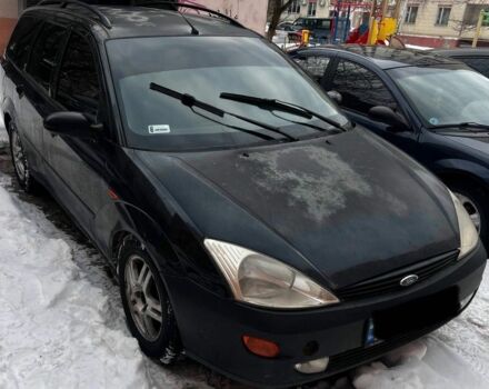 Черный Форд Фокус, объемом двигателя 2 л и пробегом 200 тыс. км за 1700 $, фото 1 на Automoto.ua