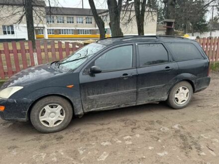 Черный Форд Фокус, объемом двигателя 1.8 л и пробегом 299 тыс. км за 1400 $, фото 1 на Automoto.ua