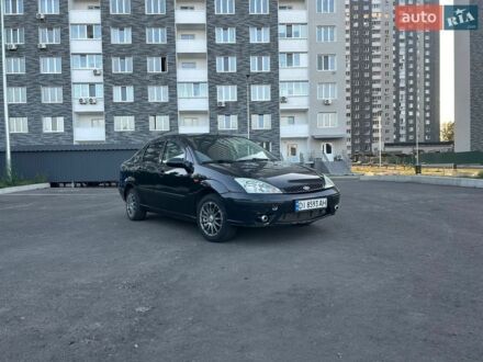 Черный Форд Фокус, объемом двигателя 1.6 л и пробегом 376 тыс. км за 2250 $, фото 1 на Automoto.ua