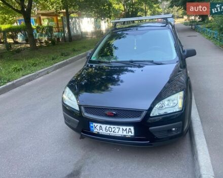 Черный Форд Фокус, объемом двигателя 1.6 л и пробегом 198 тыс. км за 4500 $, фото 1 на Automoto.ua