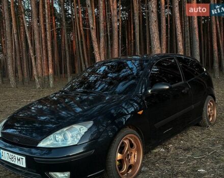 Черный Форд Фокус, объемом двигателя 1.6 л и пробегом 376 тыс. км за 3500 $, фото 1 на Automoto.ua