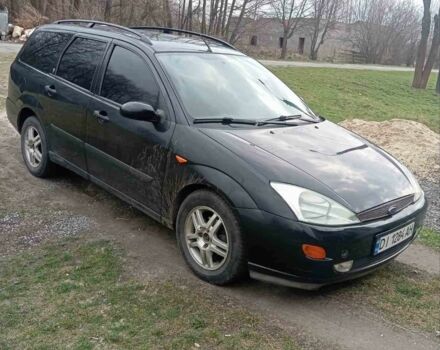 Черный Форд Фокус, объемом двигателя 1.8 л и пробегом 334 тыс. км за 2300 $, фото 1 на Automoto.ua