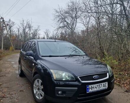 Черный Форд Фокус, объемом двигателя 1.6 л и пробегом 289 тыс. км за 4400 $, фото 1 на Automoto.ua