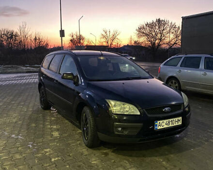 Черный Форд Фокус, объемом двигателя 1.6 л и пробегом 261 тыс. км за 4200 $, фото 1 на Automoto.ua