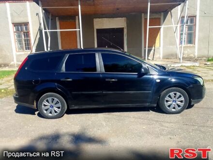 Черный Форд Фокус, объемом двигателя 1.6 л и пробегом 230 тыс. км за 4500 $, фото 1 на Automoto.ua